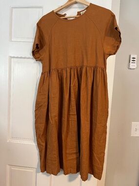 Beaton Linen River dress, size medium - very good condition